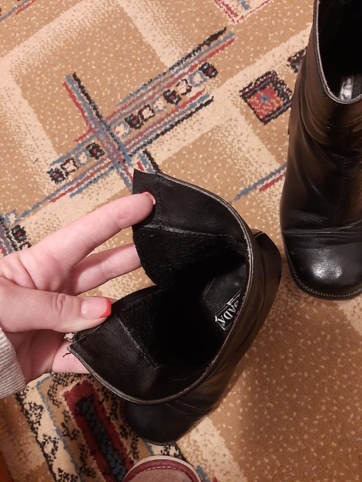 Ghete dama, piele naturala 36