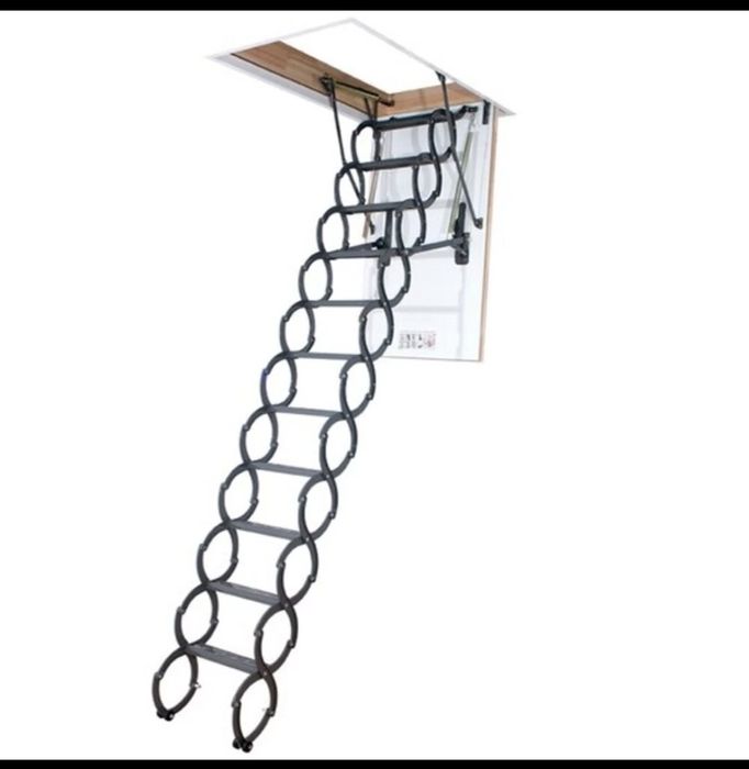 Металические чердачные лестницы.