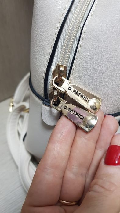 Белый рюкзак Daniele Patrici