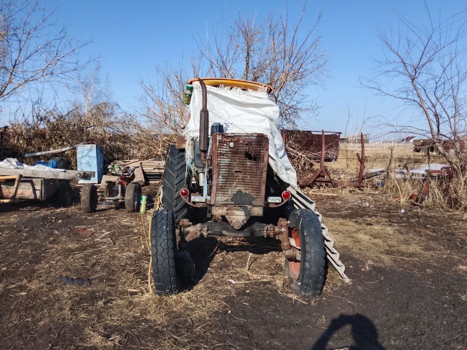 Трактор, ПТС-6, Прес подборки, Грабли ворошилки
