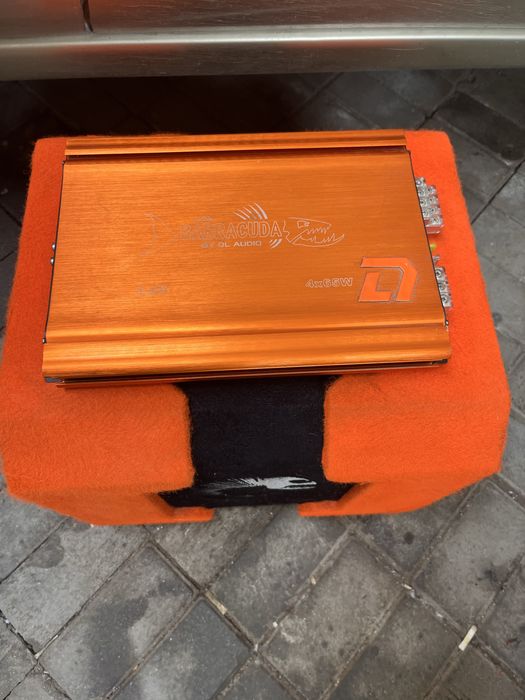 Продам сабвуфер Пиранья с усилителям две головы