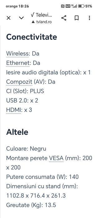 Televizor Samsung