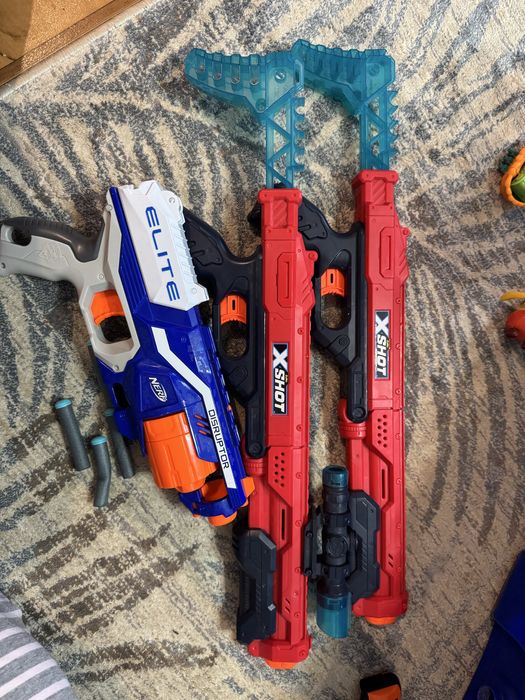 Пистолет бластер x shot