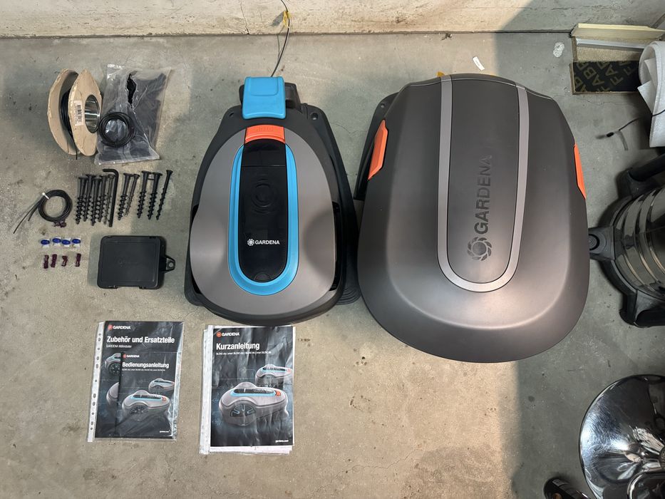 Косачка робот Gardena Sileno City 600м2 с гараж