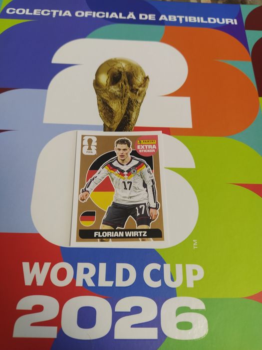 Florian wirtz extra sticker bronze panini