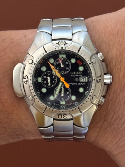 CITIZEN Promaster Eco-Drive Aqualand Diver Promaster BJ2040 watch.