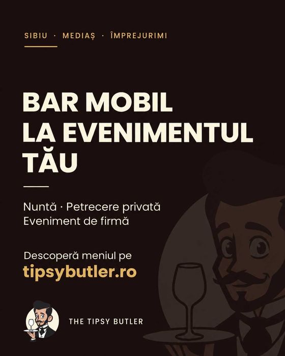 Bar mobil pentru nunți și evenimente