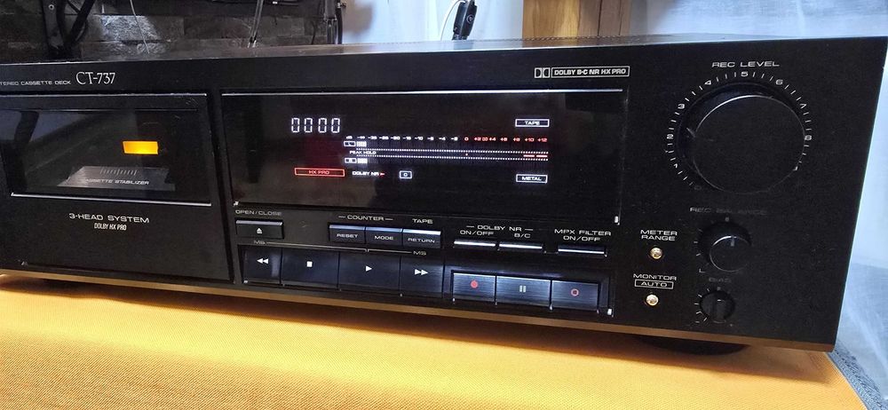 Vand casetofon deck Pioneer CT-737