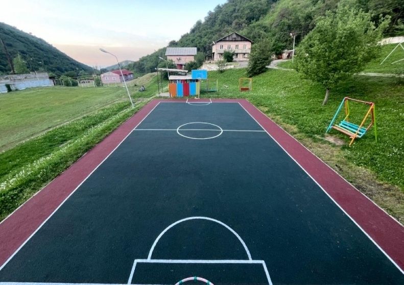РеЗина крошка тартан