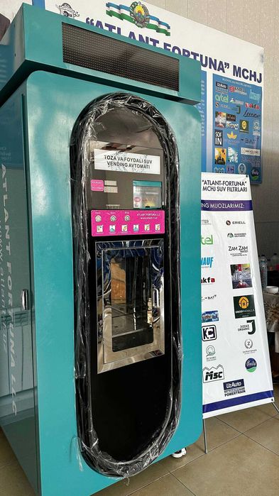 Savdo mashinasi vodomat водамат вендинг vending, vodamat suv apparati,