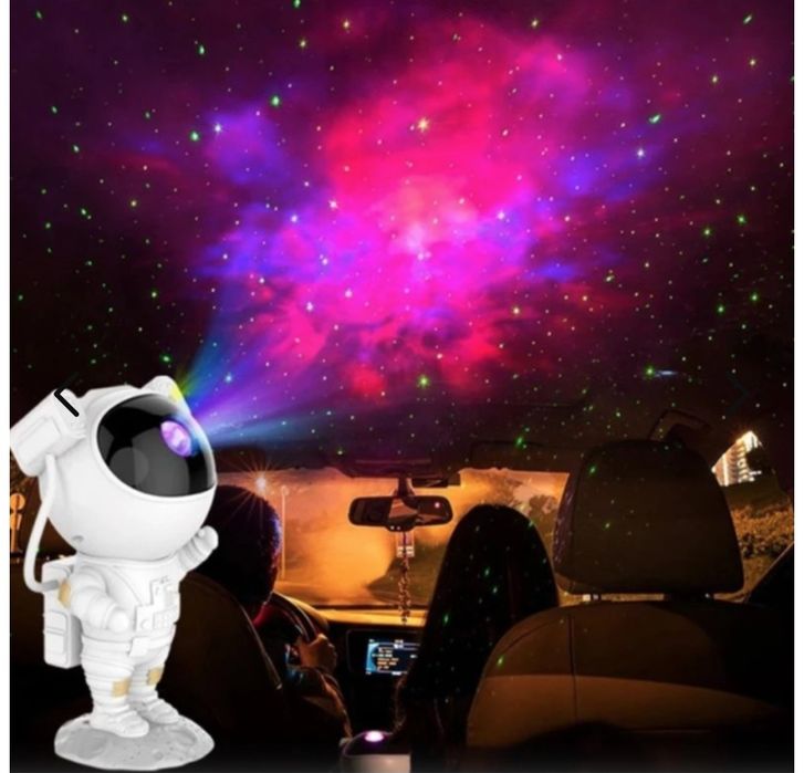 Lampa LED cu proiector Galaxy astronaut Starry Sky