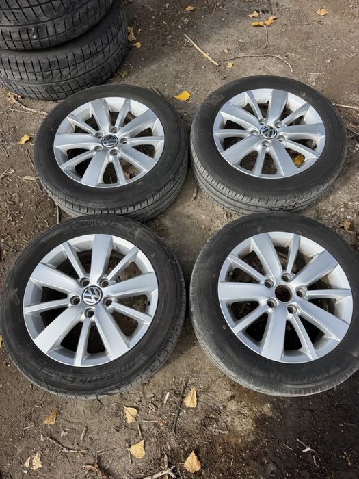 Оригинални джанти за VW Golf 16" 5х112 Sedona с Летни Гуми Yokohama 205/55/16