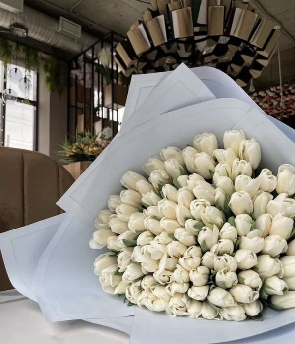 Тюльпаны в розницу на 8 марта Астана