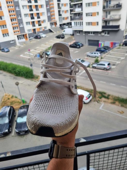 Papuci adidas gri