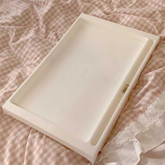 Пластиковый столик-поднос Серый