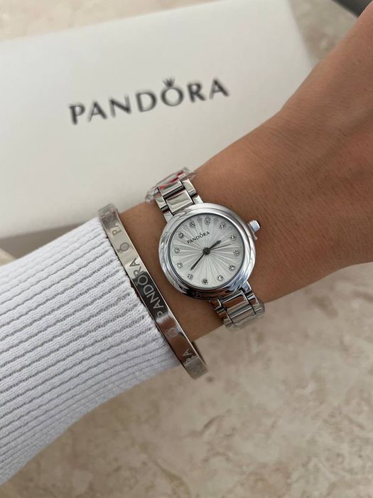 Набор пандора, браслет часы,набор женски
