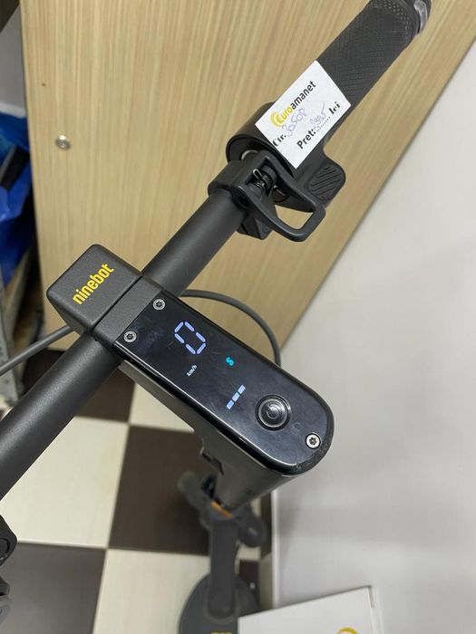 Trotineta electrica NINEBOT KickScooter Max G2, 10 inch, negru -I-