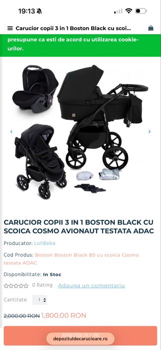 Carucior copii GagaDumi
