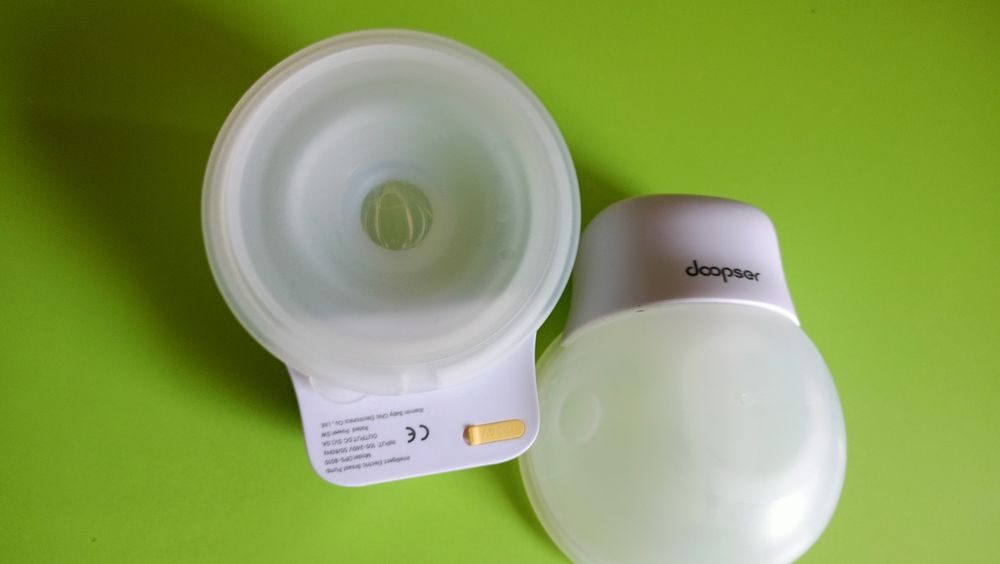 Set doua  pompe de san electrice Hands-Free Doopser portabile că noi