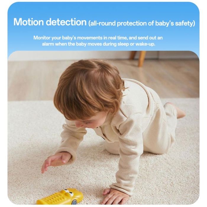 Видеоняня Yesido KM28 с 5” экраном и Wi-Fi камерой ночное видение