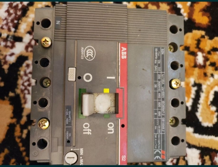 Автоматический разъединитель ABB 160 Ампер