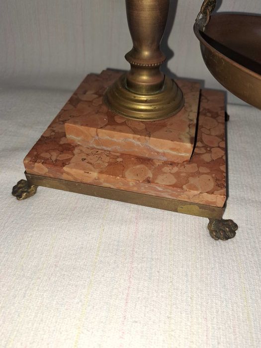 balanta dubla veche bronz alama 56 cm