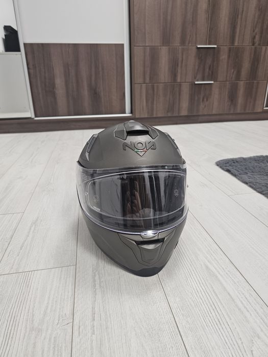 Casca moto NOS NS-10 Titanium Mat