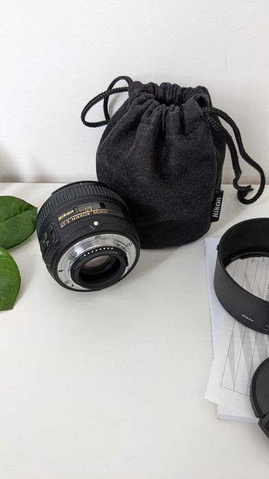 обектив Nikkor  AF-S 50 mm 1.8G