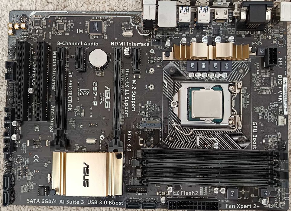 Placa de baza Asus Z97-P soket 1150 Intel Gen 4 Slot M2