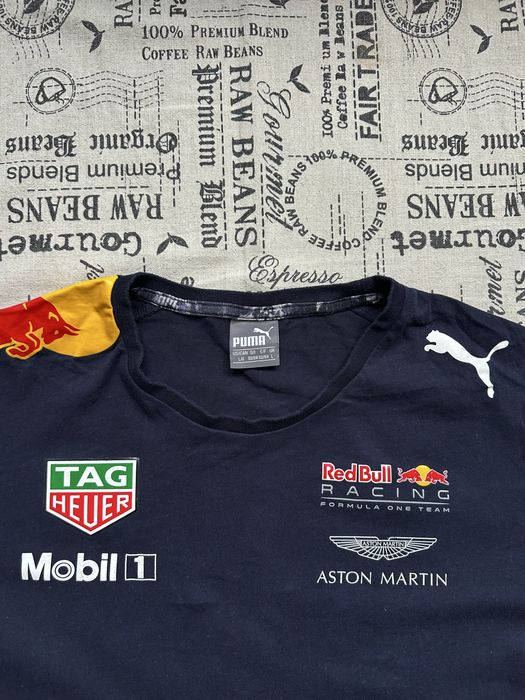 F1 Puma Red Bull Aston Martin racing team original тениска.M
