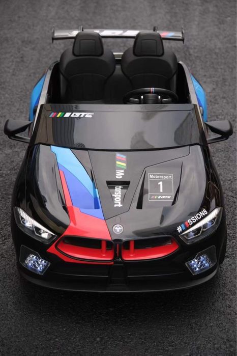 Детская машина bmw M8| до 7 лет| двухместный 4wd 24w| доставка есть