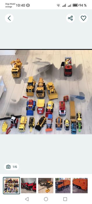 Vând jucării - utilaje Bruder