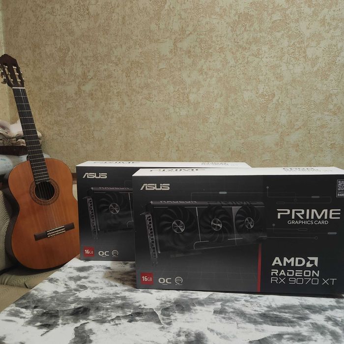 Asus Prime RX 9070 XT OC 16Gb — мощь для 2K и 4K гейминга