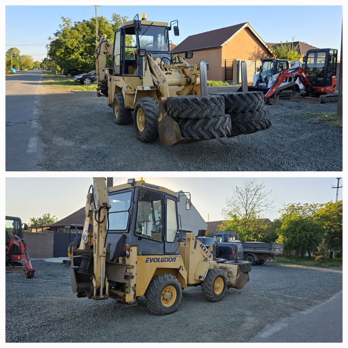 Midi buldoexcavator FOREDIL 10.13  buldoexcavator cu 1900h originale