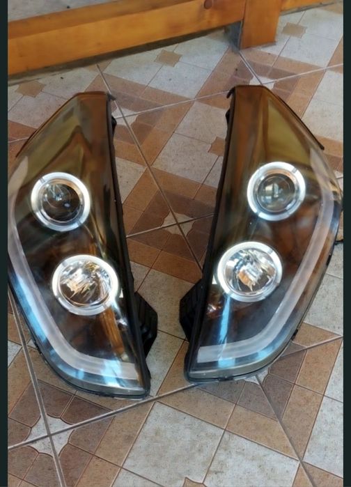 Faruri hyundai angel eyes fumurii si stopuri spate