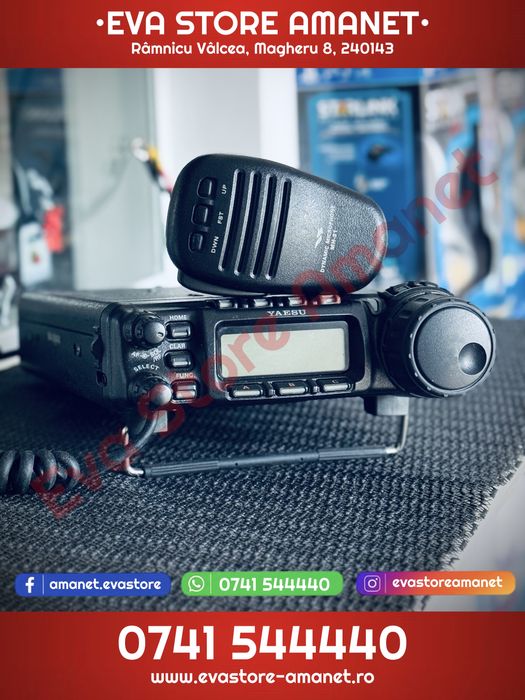 Statie radio / Transciever YAESU FT-857 100W HF / 50W VHF / 20W UHF