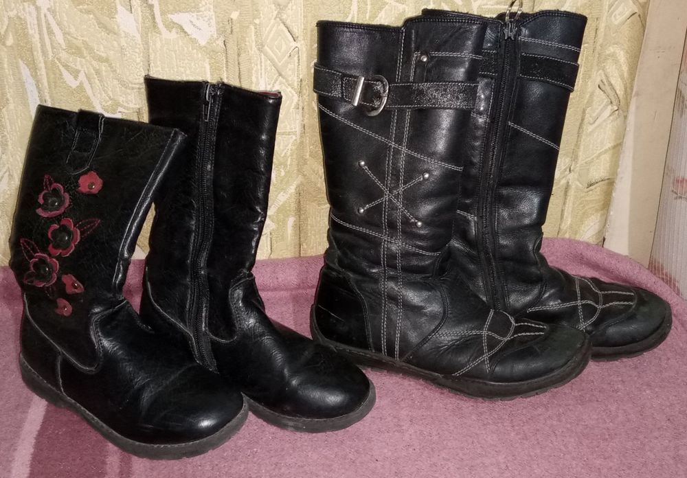 Сапоги на девочку