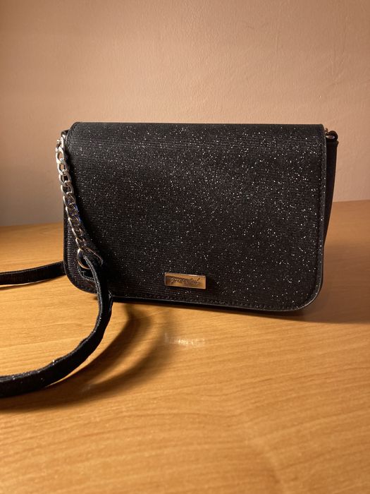 Официална чанта с брокат