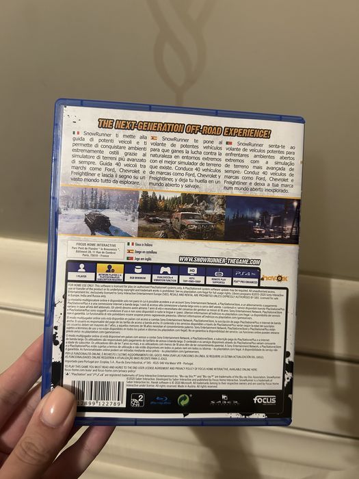 Диск на PS4, новый