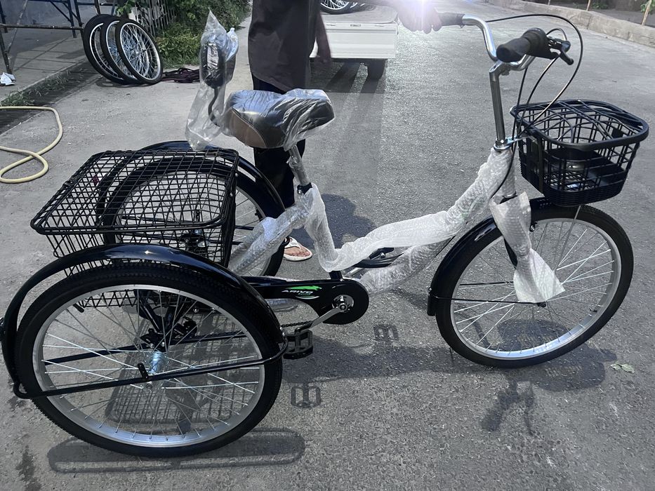 трехколесный велосипед для взрослых китай