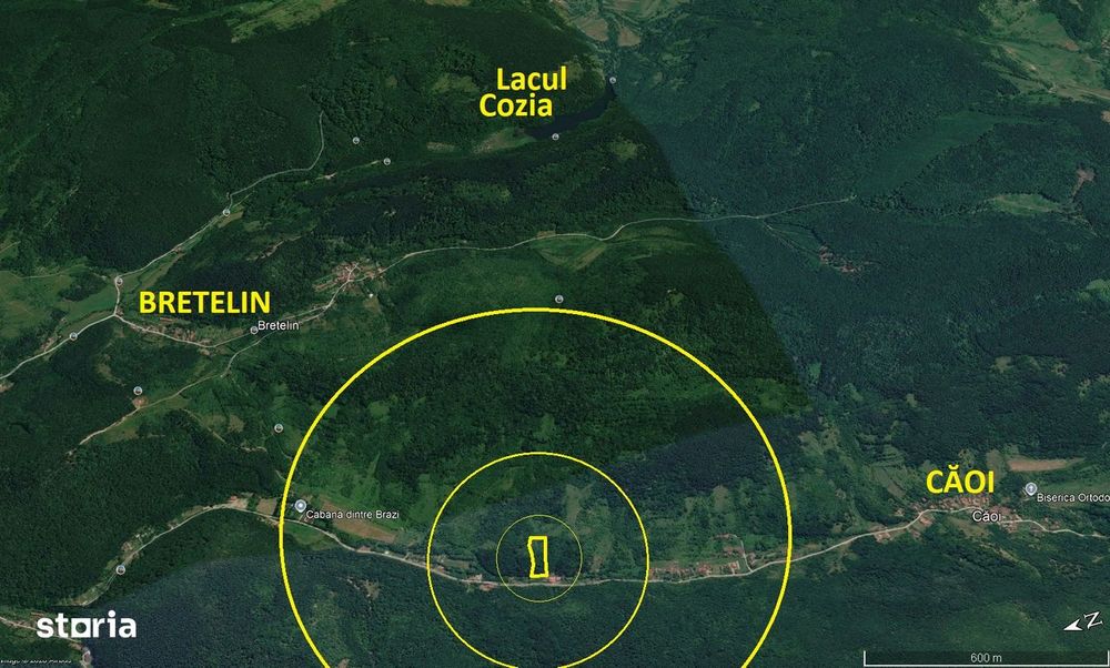 1.413mp extravilan Valea Vețelului zonă retrasă