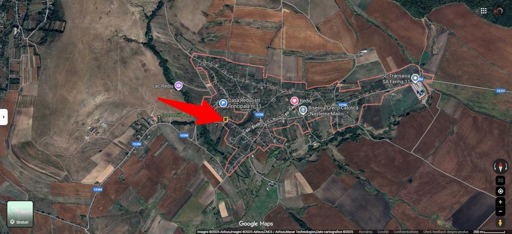 Vand teren 1500 mp in Rediu