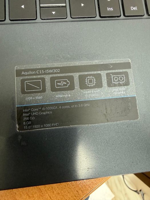 Ноутбук Dexp Aquilon C15-15W302