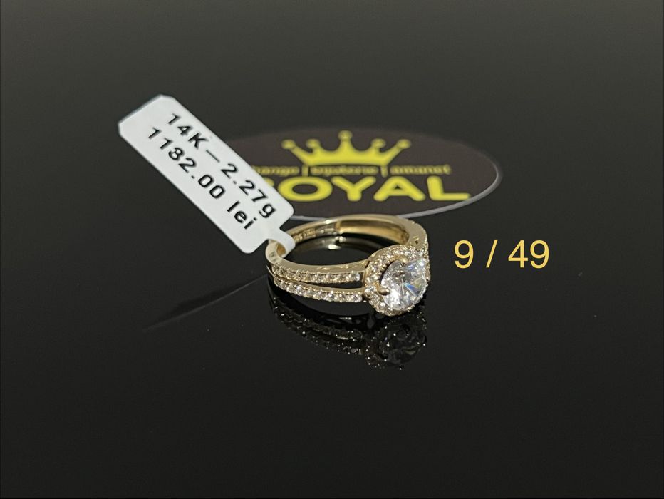 Bijuteria Royal CB : Inel dama aur 14k 2,27 grame
