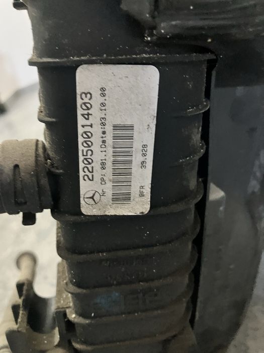 Радиатор охлаждения мерседес w220