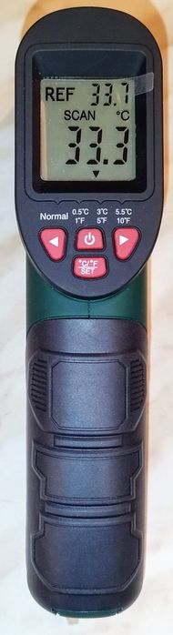 Безконтактен IR инфраред термометър -50+380 градуса