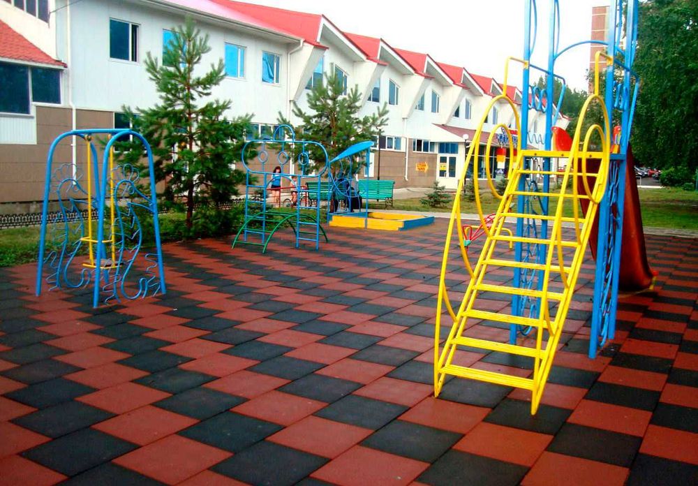 Резиновая плитка пазл