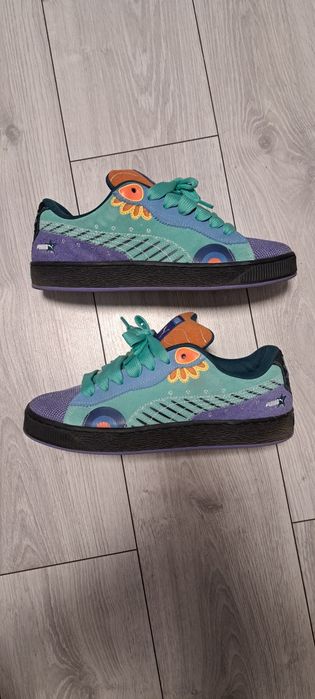 Puma suede xl DDLM, mint dark amethyst , marime 44,5