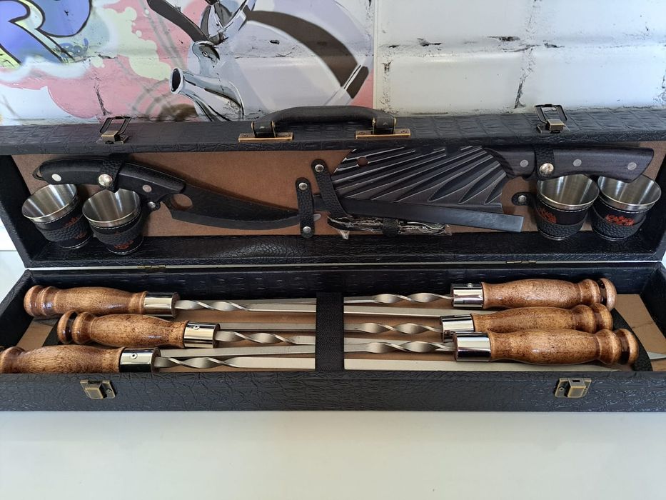 Шашлычный подарочный набор