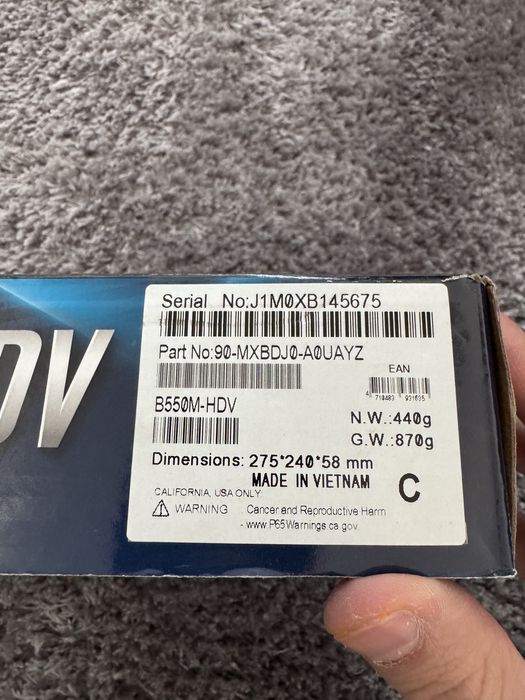 placa de baza b550 m am4 noua sigilata